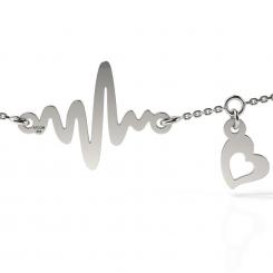 Bratarica cu lantisor din aur galben cod: Cardio 2