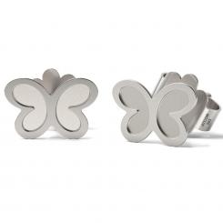 Cercei din aur galben model Butterfly 2