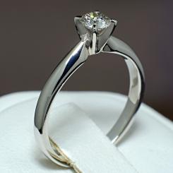 Inel din aur cu diamant model i017p4 3