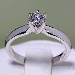 Inel din aur cu diamant model i017p6 2