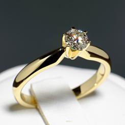 Inel din aur cu diamant model i017p6 3