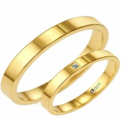 Verighete din aur alb cod: ATC1262 2