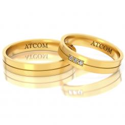Verighete din aur galben cod: ATC4 4