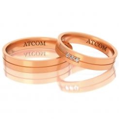 Verighete din aur galben cod: ATC4 6