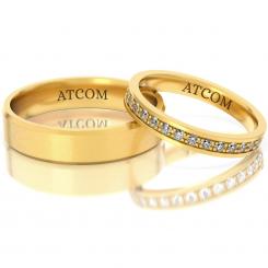 Verighete din aur galben cod: Seminna 2