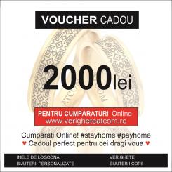 VOUCHER CADOU 2000 LEI 1